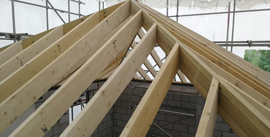 On Site Cut In roofing timber services